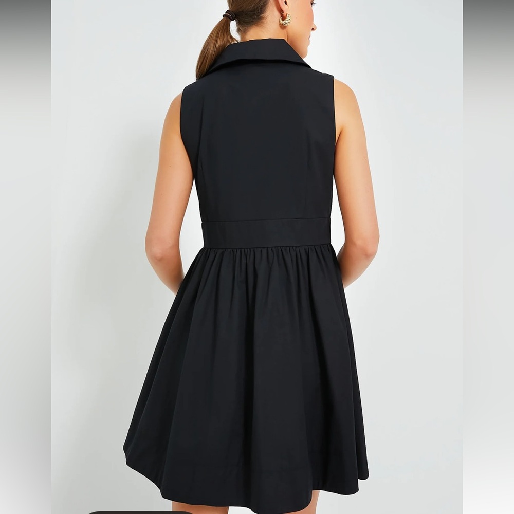 POMANDER PLACE

Black Sleeveless Noelle Shirt Dress - Picture 4 of 5